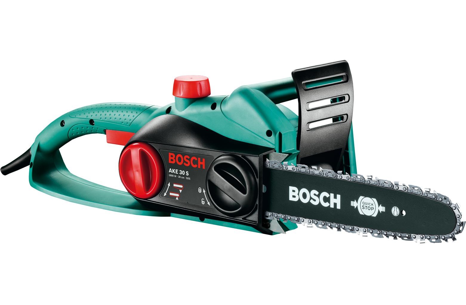 Увеличенная фотография Электропила цепная Bosch AKE 30 S